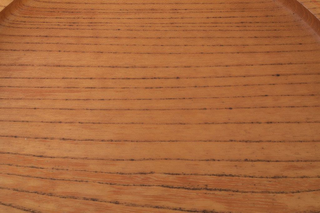 アンティーク雑貨　欅材製!木目の美しい和製アンティークのお盆