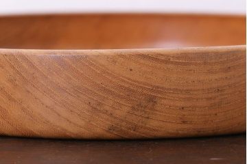 アンティーク雑貨　欅材製!木目の美しい和製アンティークのお盆