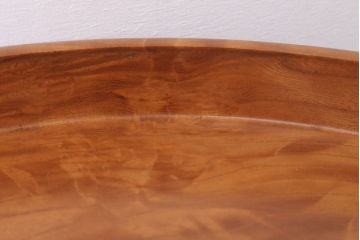 アンティーク雑貨　和製アンティーク　欅材製!杢目が美しいお盆