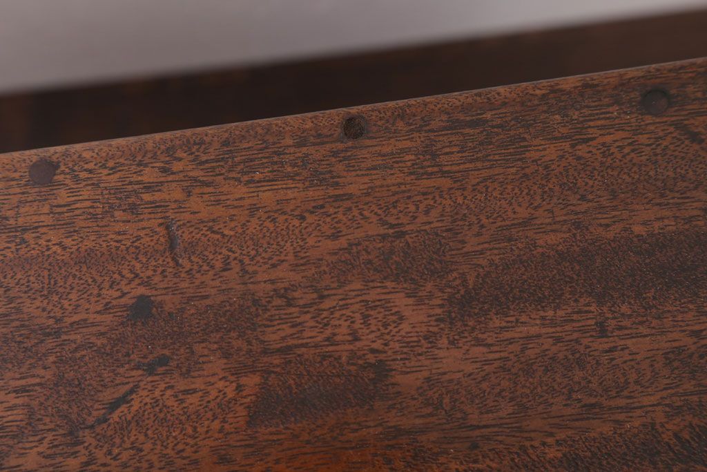 アンティーク雑貨　古い木製のアンティーク小箱(木箱・小物収納箱)