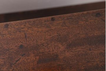 アンティーク雑貨　古い木製のアンティーク小箱(木箱・小物収納箱)