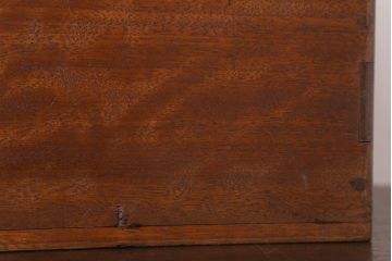 アンティーク雑貨　古い木製のアンティーク小箱(木箱・小物収納箱)