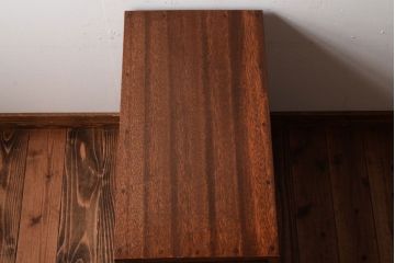 レトロ家具　和製アンティーク　シンプル　古い木の昭和レトロな引き出し(2杯)