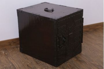 アンティーク家具　明治期　古民具・骨董　アンティーク船箪笥(掛硯型、懸硯型、舟箪笥)(1)