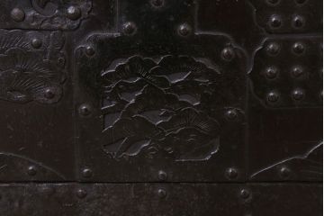 アンティーク家具　明治期　古民具・骨董　アンティーク船箪笥(掛硯型、懸硯型、舟箪笥)(1)