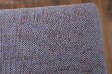 レトロ家具　古い木のレトロなクッション座面角スツール(1)