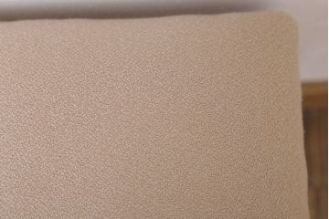 レトロ家具　古い木のレトロなクッション座面角スツール(2)