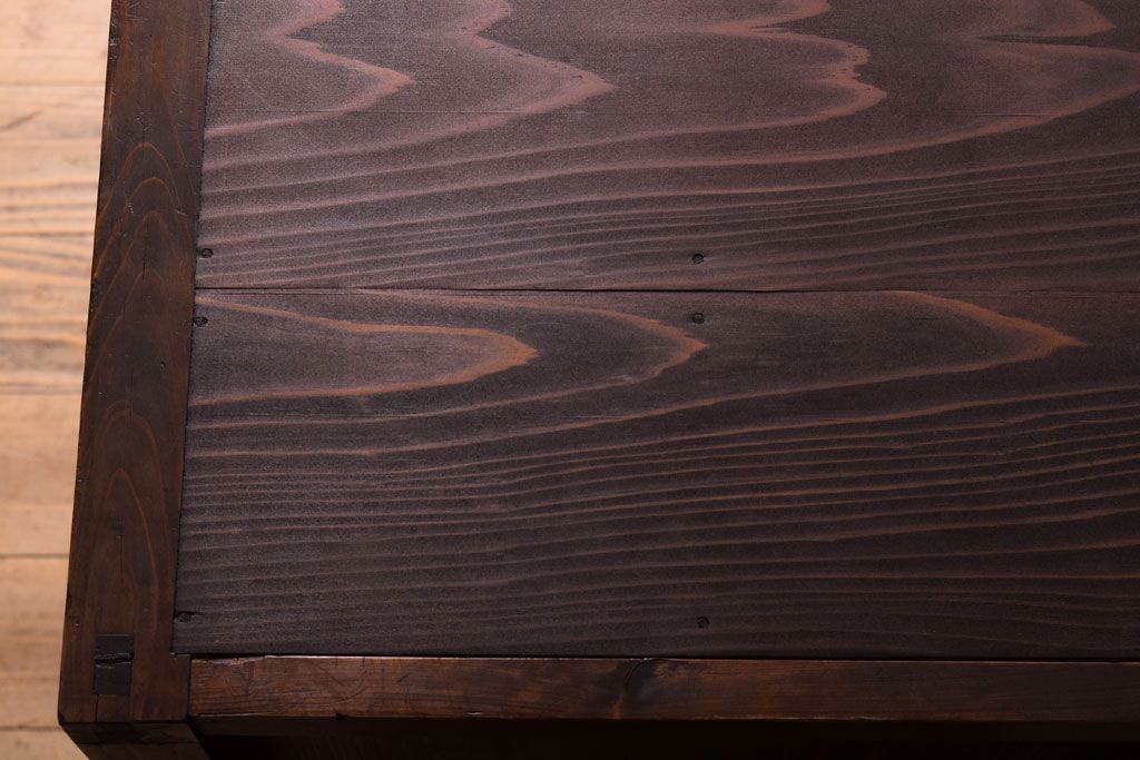 アンティーク家具　シンプルなアンティーク8杯チェスト