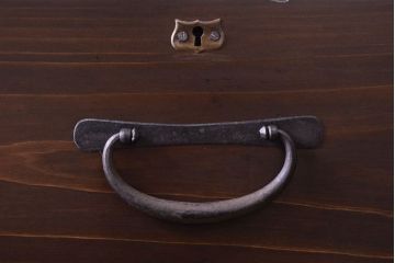 アンティーク家具　シンプルなアンティーク8杯チェスト