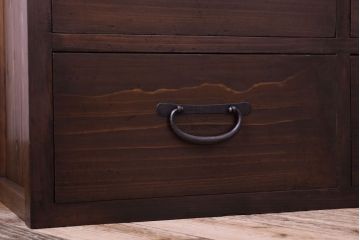 アンティーク家具　シンプルなアンティーク8杯チェスト