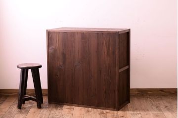 アンティーク家具　シンプルなアンティーク8杯チェスト