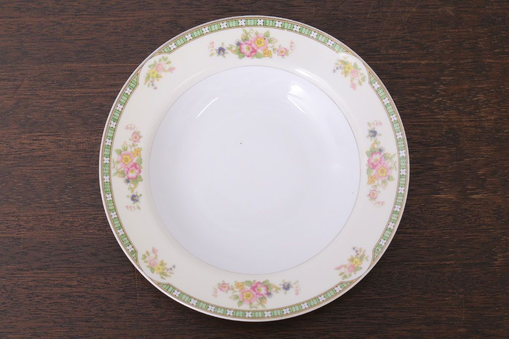 オールドノリタケ(noritake)　ADRIAN(エイドリアン)　深皿(スープ皿)3枚セット