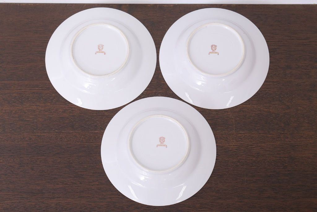 オールドノリタケ(noritake)　ADRIAN(エイドリアン)　深皿(スープ皿)3枚セット