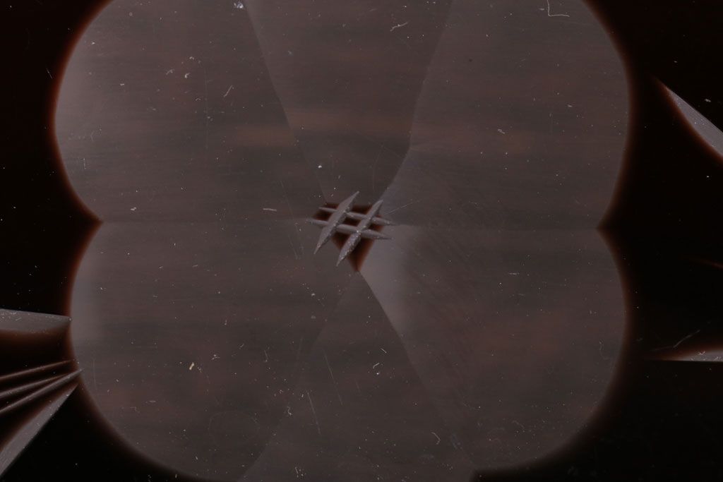 アンティーク雑貨　大正ロマン　古い切子ガラスコンポート(氷コップ)