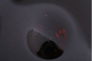 アンティーク雑貨　大正ロマン　古い切子ガラスコンポート(氷コップ)