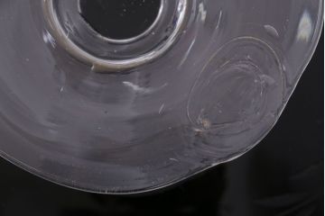 アンティーク雑貨　大正ロマン　古い切子ガラスコンポート(氷コップ)