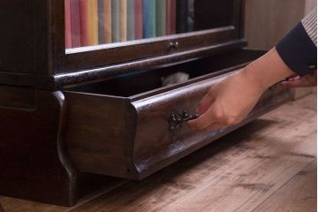 アンティーク家具　イギリスアンティーク グローブヴェルニッケ社製 高級スタッキングブックケース(本箱)