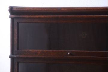 アンティーク家具　イギリスアンティーク グローブヴェルニッケ社製 高級スタッキングブックケース(本箱)