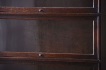 アンティーク家具　イギリスアンティーク グローブヴェルニッケ社製 高級スタッキングブックケース(本箱)