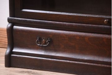 アンティーク家具　イギリスアンティーク グローブヴェルニッケ社製 高級スタッキングブックケース(本箱)