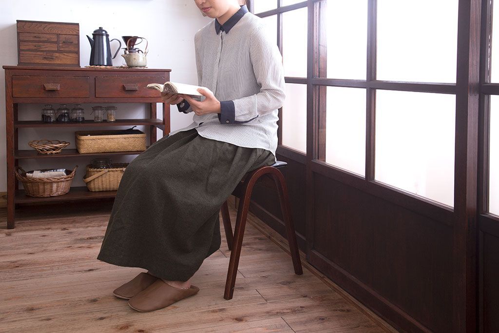 中古　秋田木工　ビンテージ　おしゃれな曲げ木スツール(1)