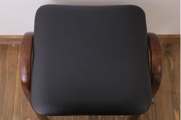 中古　秋田木工　ビンテージ　おしゃれな曲げ木スツール(1)