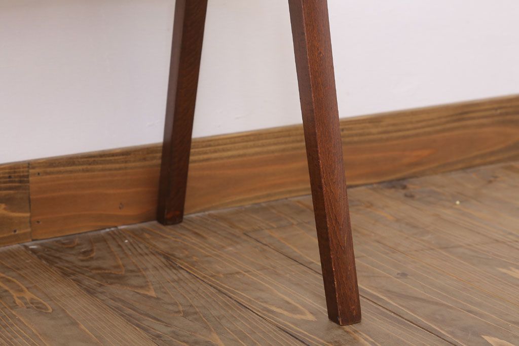 中古　秋田木工　ビンテージ　おしゃれな曲げ木スツール(1)