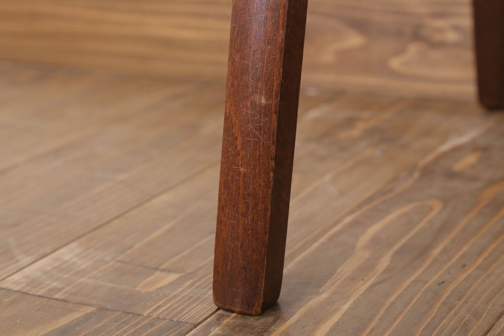 中古　秋田木工　ビンテージ　おしゃれな曲げ木スツール(1)