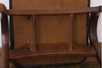 中古　秋田木工　ビンテージ　おしゃれな曲げ木スツール(1)