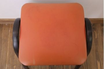 中古　秋田木工　ビンテージ　おしゃれな曲げ木スツール(2)