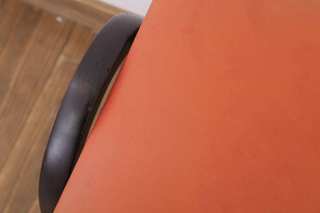 中古　秋田木工　ビンテージ　おしゃれな曲げ木スツール(2)