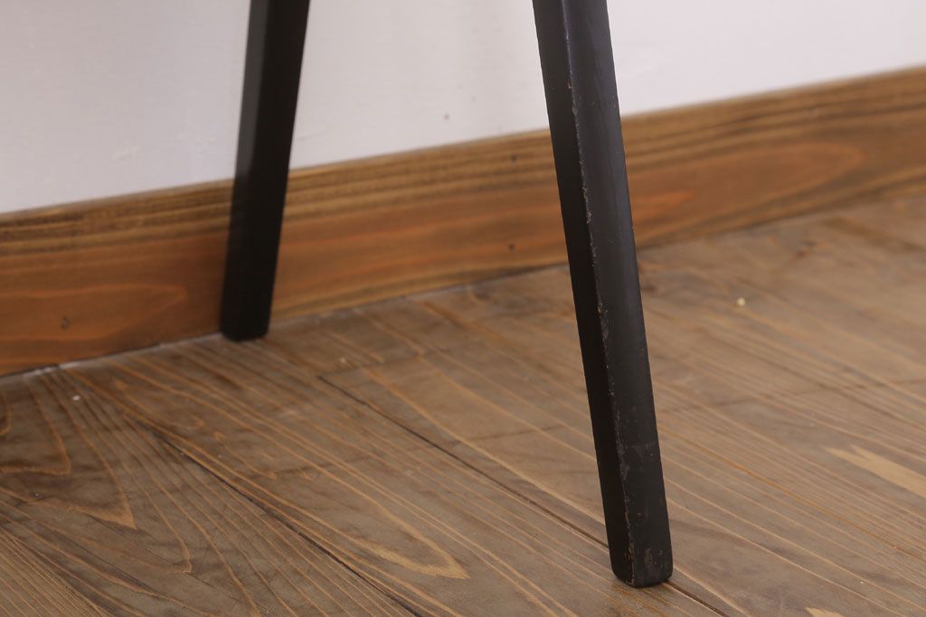 中古　秋田木工　ビンテージ　おしゃれな曲げ木スツール(2)