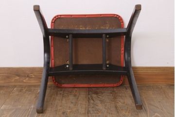 中古　秋田木工　ビンテージ　おしゃれな曲げ木スツール(2)