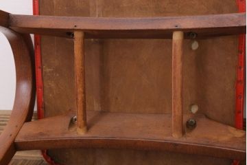 中古　秋田木工　ビンテージ　おしゃれな曲げ木スツール(3)