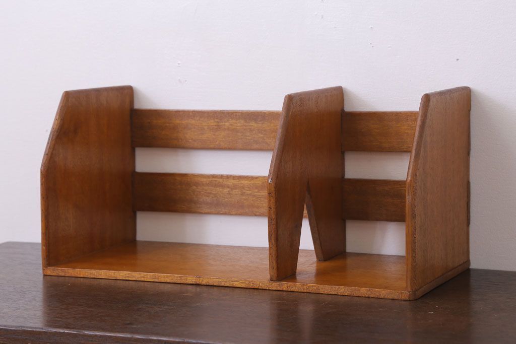 アンティーク雑貨　昭和レトロな本立て(1)