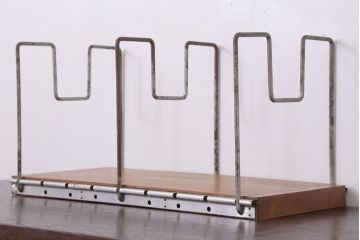 アンティーク雑貨　昭和レトロな本立て(2)