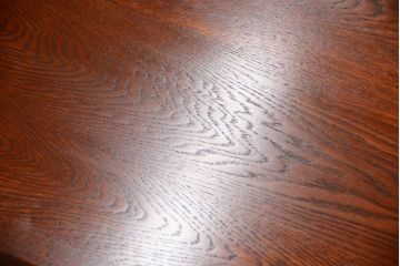 アンティーク家具　ナラ材天板のリメイク品　アンティークのカウンターテーブル(収納棚・戸棚)