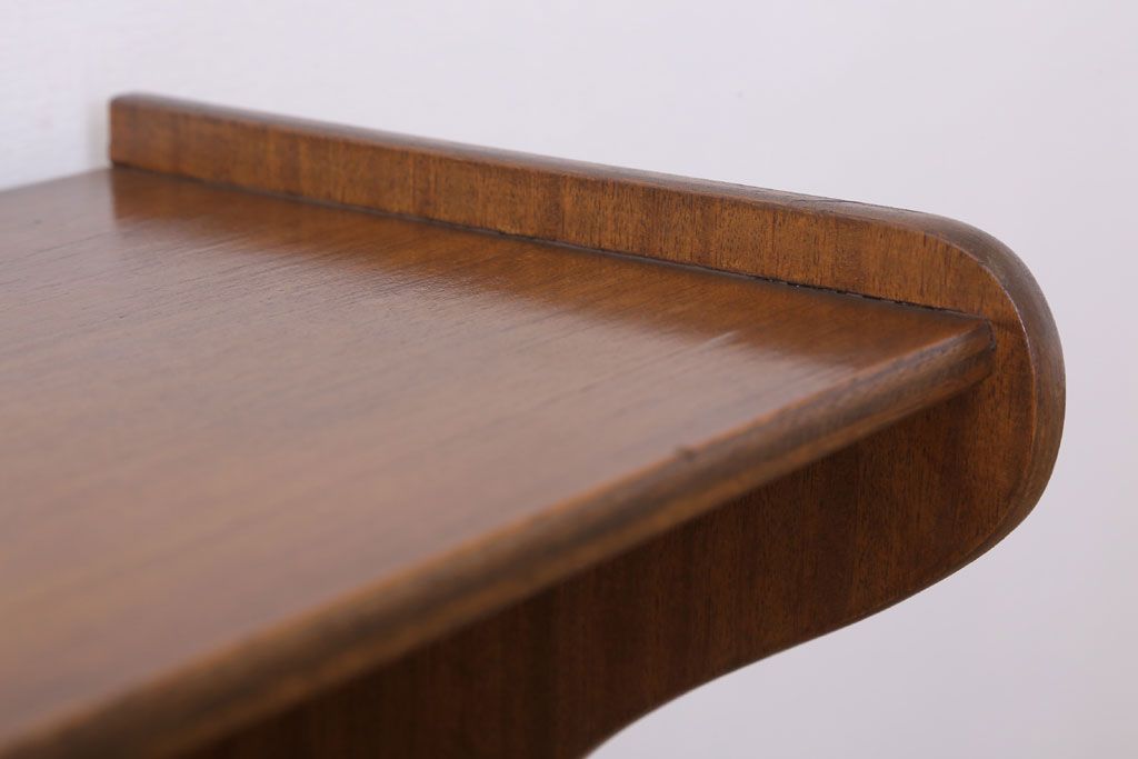 レトロ家具　昭和レトロ　小ぶりなサイドテーブル(電話台)