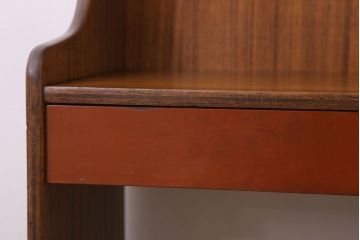 レトロ家具　昭和レトロ　小ぶりなサイドテーブル(電話台)