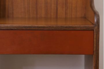 レトロ家具　昭和レトロ　小ぶりなサイドテーブル(電話台)