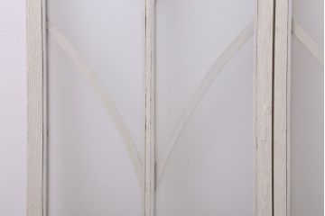 当時物色ガラス入り!大正期のペイントガラス戸2枚(窓)