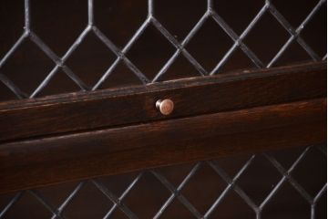 アンティーク家具　イギリスアンティーク グローブヴェルニッケ社製 高級スタッキングブックケース(本箱)(2)