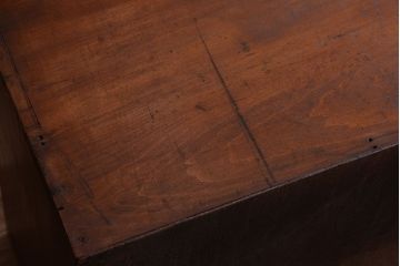 アンティーク家具　ネームプレート付き!縦型14杯引き出し(ドロワー)