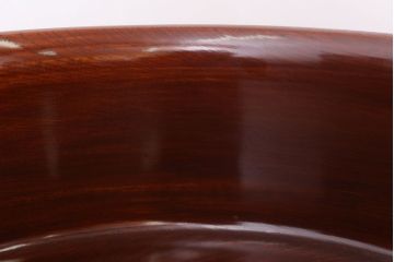 アンティーク雑貨　和製アンティーク　古い欅材製の刳り貫き茶櫃(小物入れ)(3)