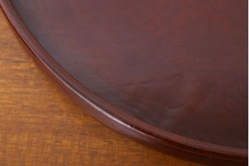 アンティーク雑貨　和製アンティーク　古い欅材製の刳り貫き茶櫃(小物入れ)(3)