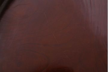 アンティーク雑貨　和製アンティーク　古い欅材製の刳り貫き茶櫃(小物入れ)(3)