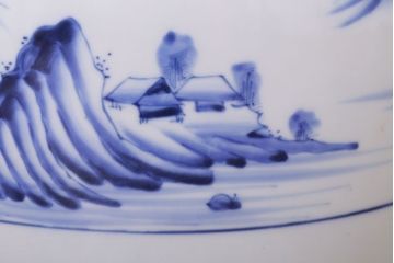 アンティーク雑貨　昭和期　小さな瀬戸火鉢(古民具・骨董)