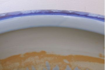 アンティーク雑貨　鳳凰文!和製アンティーク瀬戸火鉢(古民具・骨董)