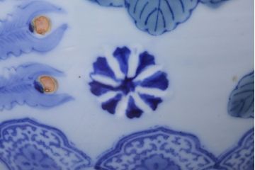 アンティーク雑貨　鳳凰文!和製アンティーク瀬戸火鉢(古民具・骨董)