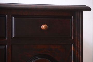 中古　松本民芸家具　G型ドレッサー(サイドボード)(定価約33万円)